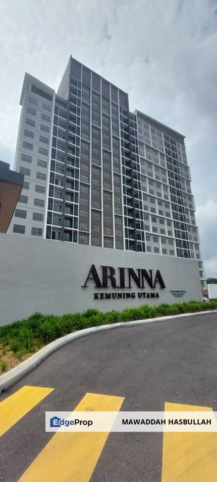 ARINNA KEMUNING UTAMA CONDOMINIUM PARTIALLY FURNISHED FOR RENT, Selangor, Shah Alam