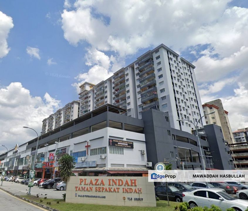 PLAZA INDAH TAMAN SEPAKAT INDAH KAJANG PARTIALLY FURNISHED FOR RENT, Selangor, Kajang