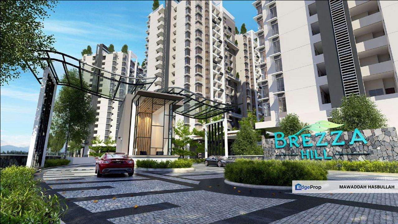 Brezza Hill  Ampang Condominium Partially Furnished For Sale, Selangor, Ampang