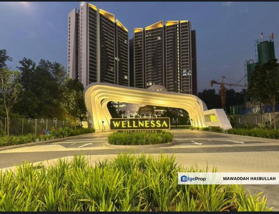 Trinity Wellneesa Ampang Partially Furnished Condominium For Rent, Selangor, Ampang