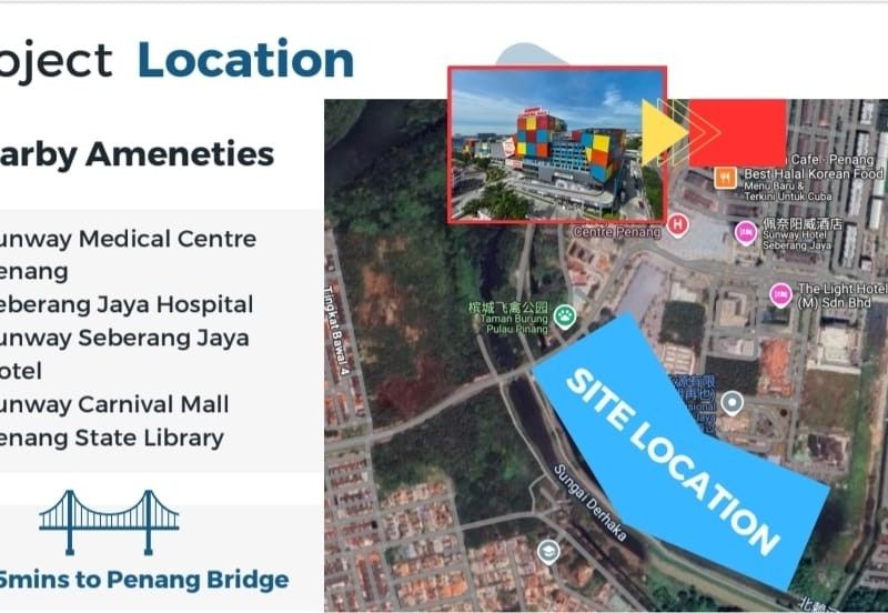 New Project next to SUNWAY Carnival, Seberang Jaya