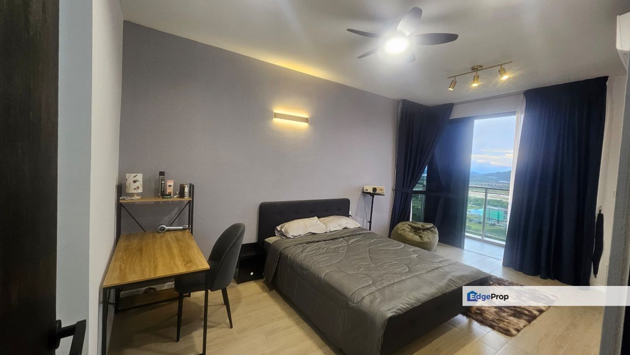 Fully Furnished Studio unit Anggun Residence, Batu Kawan, Penang, Batu Kawan
