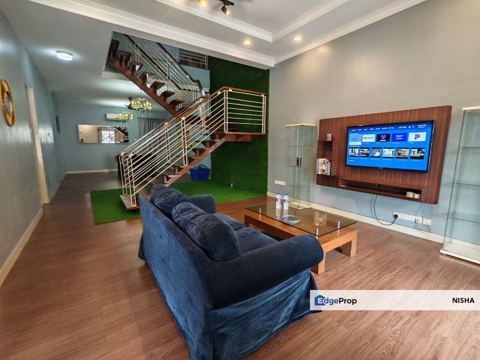 Denai Alam @ Lavender Park Double Storey 5R5B Fully Furnished For Sale , Selangor, Shah Alam