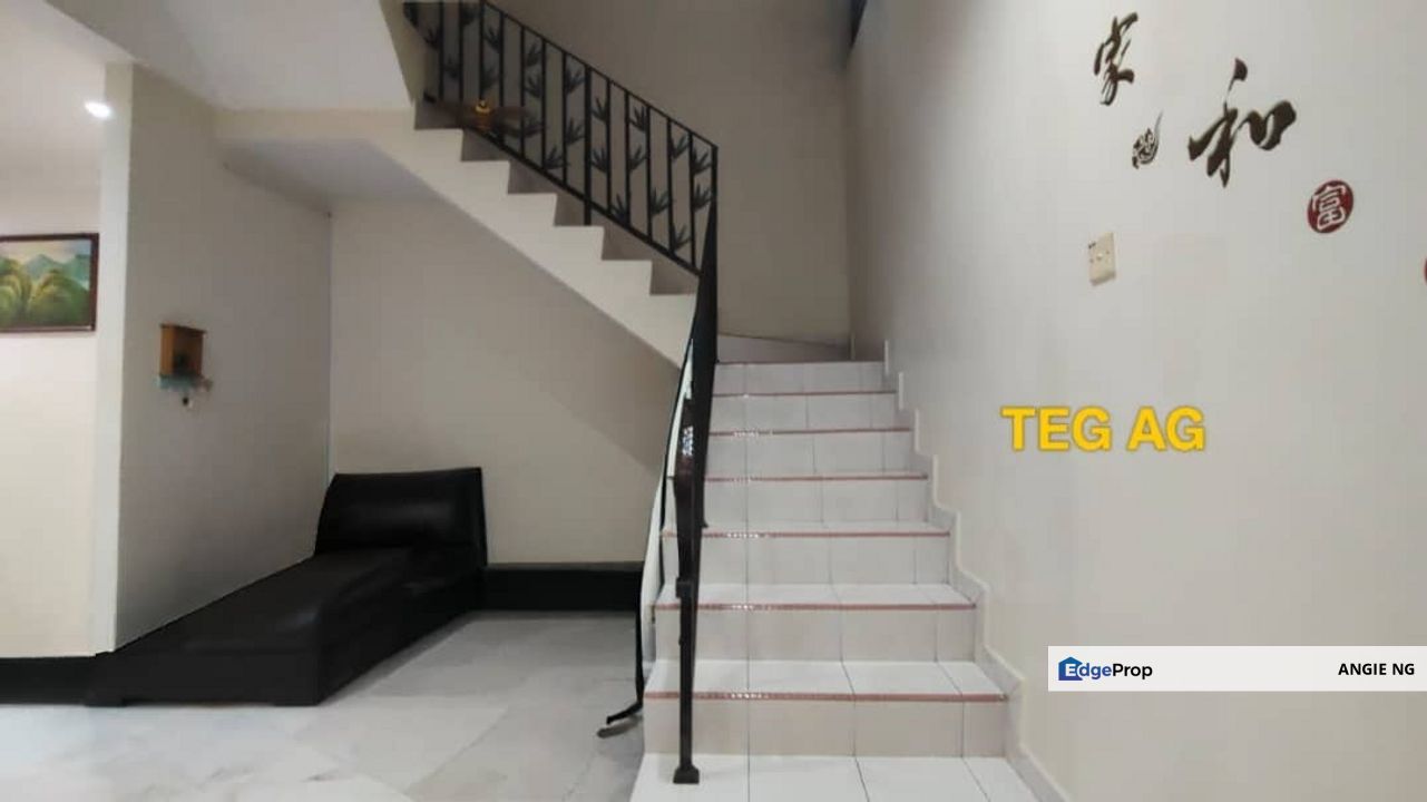Taman Sentosa Klang Jalan Laksamana Double Storey House 20x72 For Rent, Fully Furnished, Selangor, Klang