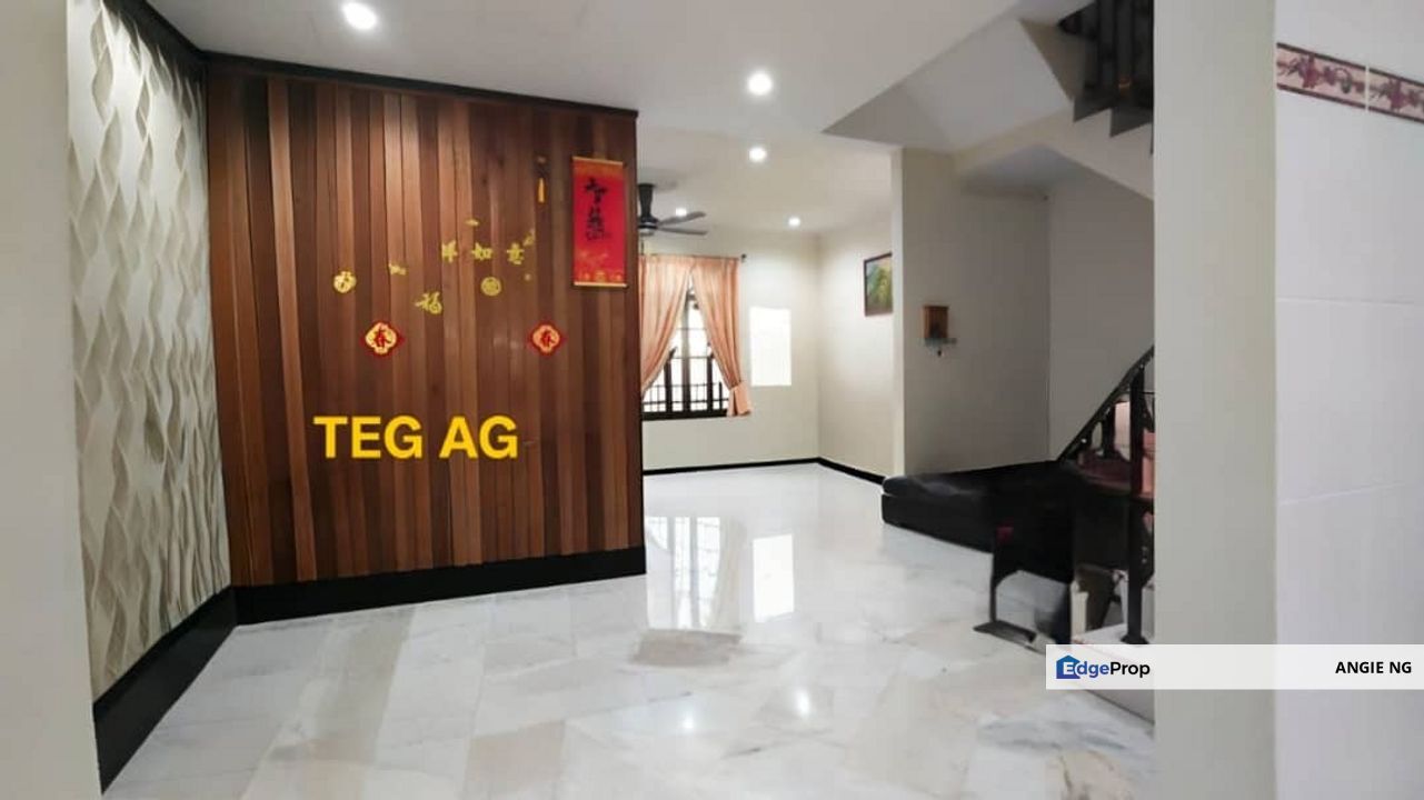 Taman Sentosa Klang Jalan Laksamana Double Storey House 20x72 For Rent, Fully Furnished, Selangor, Klang