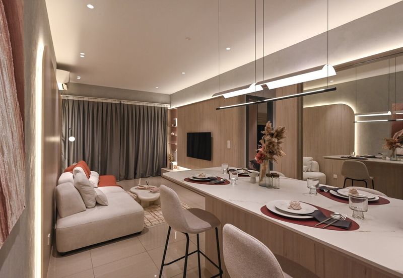 Furnished big size layout from 390K only