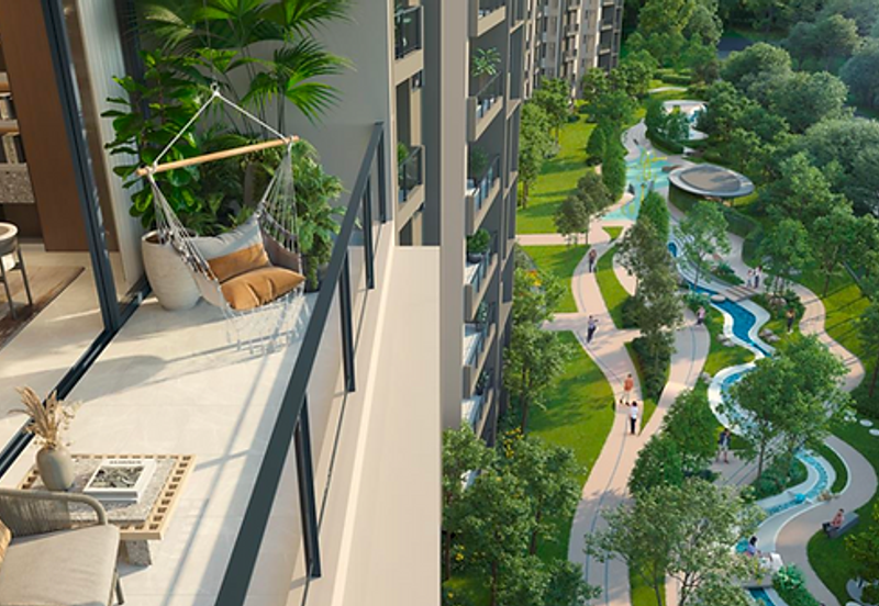 Freehold Big Size new condo from 700K with Furnished/ Foreigner can buy