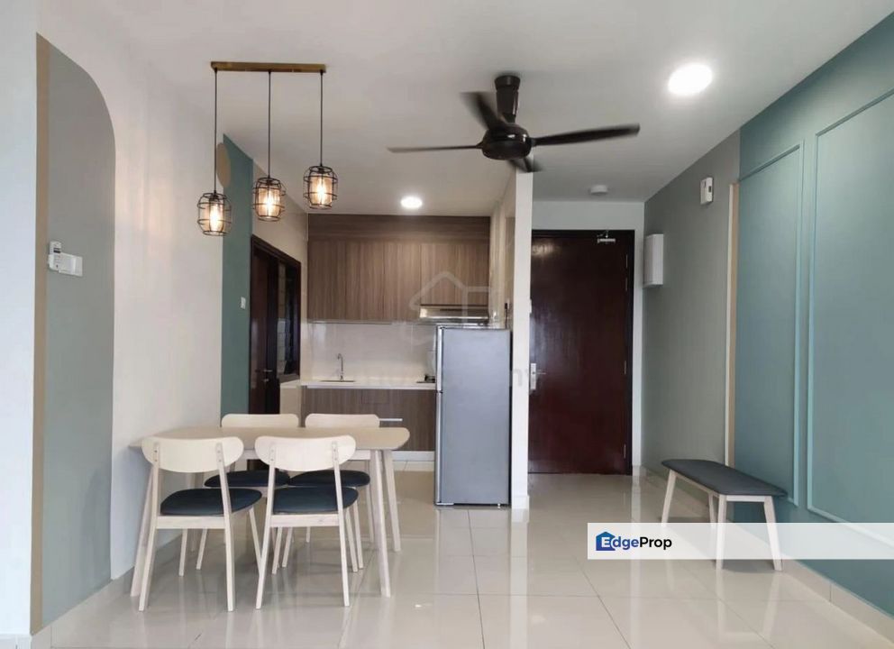 Paraiso Residence @ Bukit Jalil 960sqft 三房两浴 Fully Furnished 高楼层通风采光佳 配2车位 实用型布局 成熟社区生活便利 适合家庭居住 RM2500出租, Kuala Lumpur, Bukit Jalil