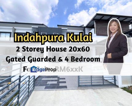 Bandar Indahpura, Kulai, Johor, 2 Storey House, Gated Guarded, 4 Bedroom 3 Bathroom, Johor, Kulai