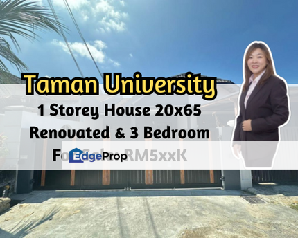 Taman Universiti, Skudai, Johor, 1 Storey House, Fully Renovated, 3 Bedroom 2 Bathroom, Johor, Skudai