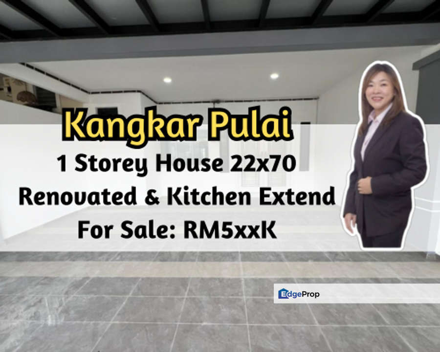 Bandar Baru Kangkar Pulai, Kangkar Pulai, Johor, 2 Storey House 22x70, Renovated, Kitchen Extended, Johor, Kangkar Pulai