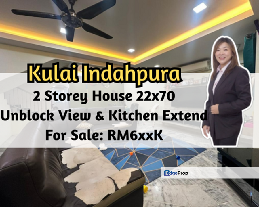 Bandar Indahpura, Kulai, Johor, 2 Storey House 22x70, Kitchen Extended, Fully Furnished, Johor, Kulai