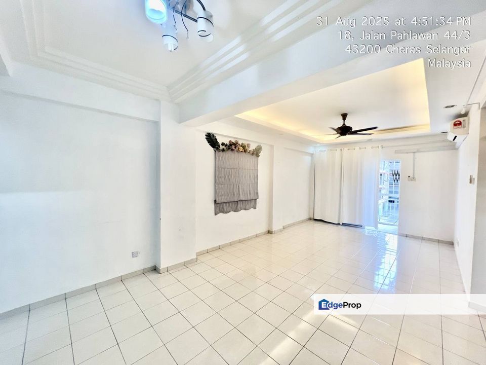 Renovated Corner Lot Vstana Mahkota Apartment Bandar Mahkota Cheras, Selangor, Cheras