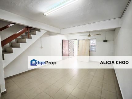 Taman Desa Cemerlang 2 storey low cost house for sales Jalan Ara, Johor, Ulu Tiram