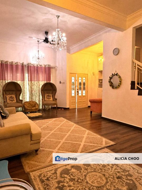 Taman Pelangi Indah 2storey house for sales, Johor, Ulu Tiram