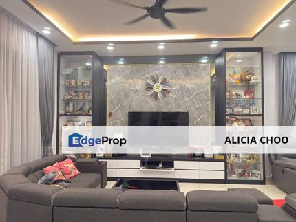 Bandar Cemerlang Double storey cluster house for sales, Johor, Ulu Tiram