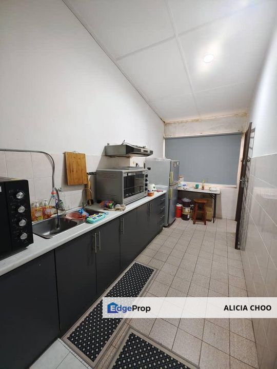 Taman Pelangi Indah renovated 1.5 storey house for sales, Johor, Ulu Tiram