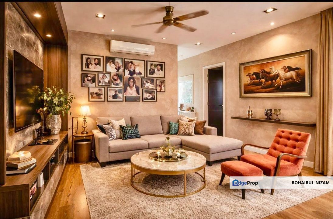 TWIN PALMS KEMENSAH ,TAMAN MELAWATI ,BUNGALOW 3 STOREY FULLY FURNISHED , Selangor, Taman Melawati