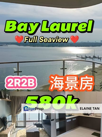 Bay Laurel Country Garden Danga Bay NICE SEAVIEW Free Fully Furnished, Johor, Johor Bahru