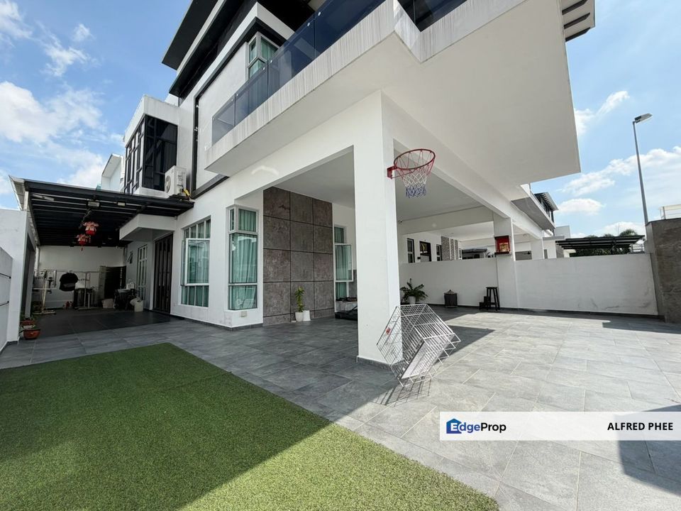 Pulai Hijauan Jalan Palma, Johor,  Double Storey Cluster, For Sale, Johor, Kangkar Pulai