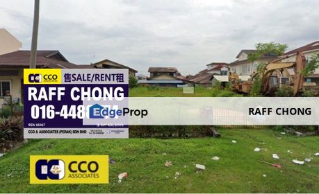 Kampung Bercham Residential Land For Sales, Perak, Ipoh