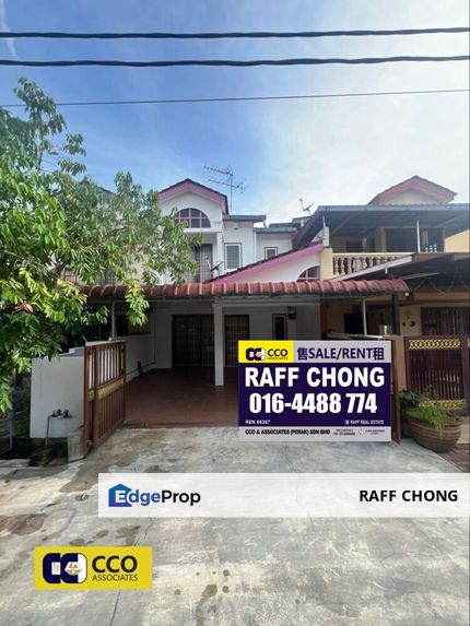 Bercham Taman Pakatan Jaya For Sales, Perak, Ipoh