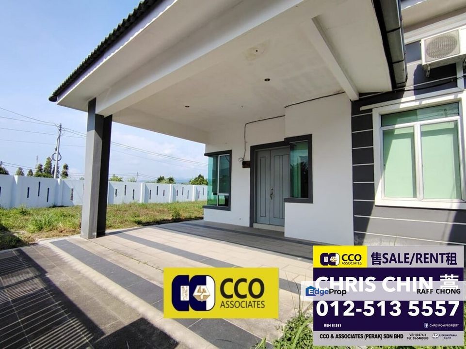 Klebang Perdana Single Storey Semi Detached House Freehold For Sale, Perak, Kinta