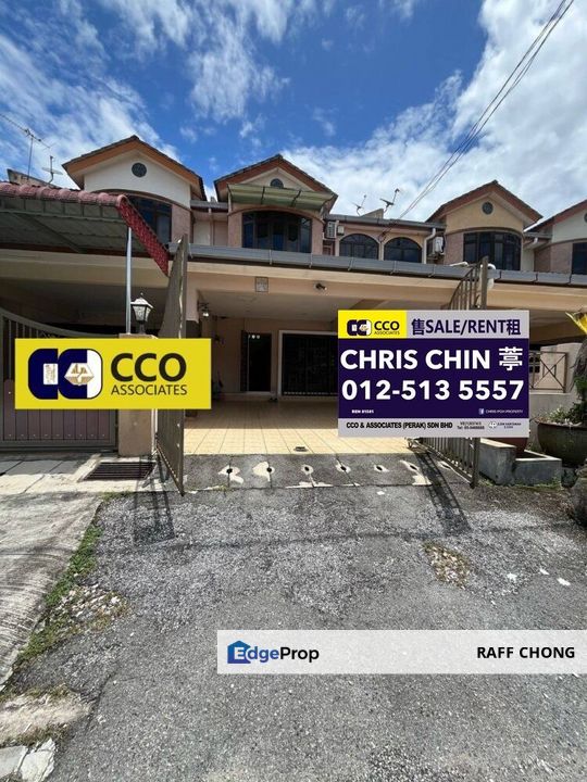 Ampang - Taman Gunong View Double Storey House Good Condition For Sale, Perak, Ipoh