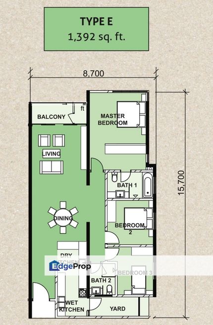 Le Yuan Condo | High Floor | Happy Garden | Kuchai | OUG | KL | Nego, Kuala Lumpur, Kuchai Lama