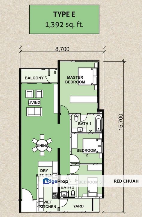 Le Yuan Residence @ Kuchai Lama | Freehold | High Floor | Negotiable, Kuala Lumpur, Kuchai Lama