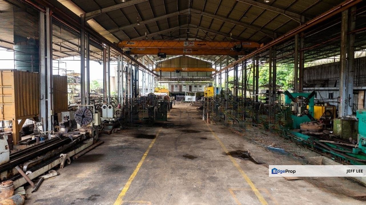 Seelong / Kempas Medium Industrial Land with Factory For Sale, Johor, Senai