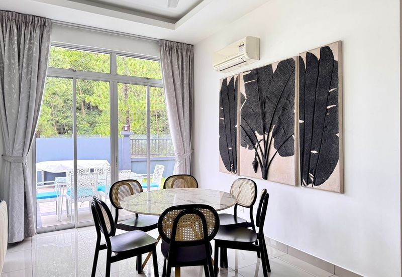 The Greens Horizon Hills 2 Storey SuperLink House Corner Lot for Rent Fully Furnished