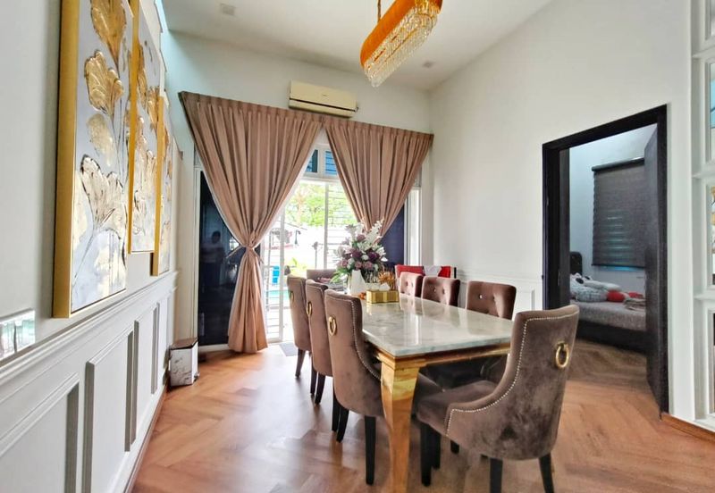 D'Grande Residence Taman Bukit Indah for Sale Partially Furnished Renovated Kitchen