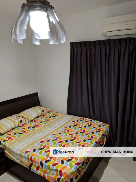 Apartment Pan Vista for Sale Partially Furnished, Johor, Permas Jaya/Senibong