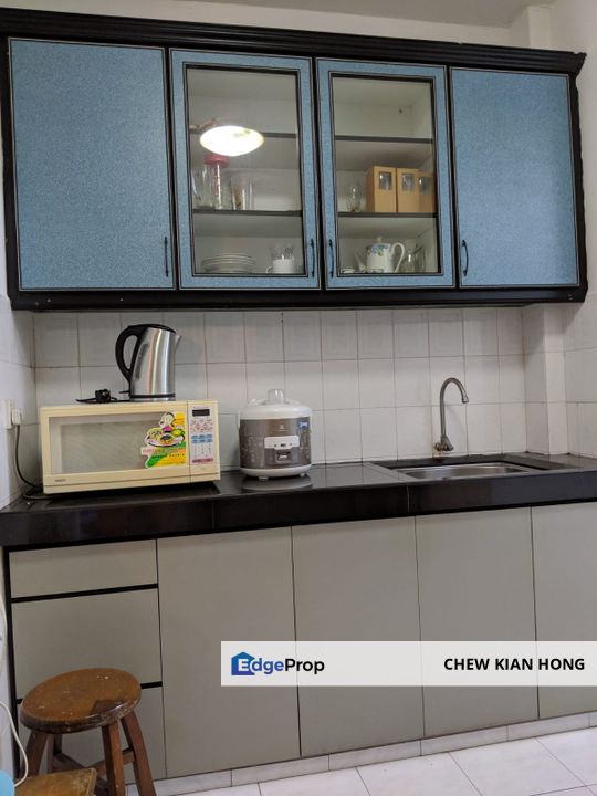 Apartment Pan Vista for Sale Partially Furnished, Johor, Permas Jaya/Senibong