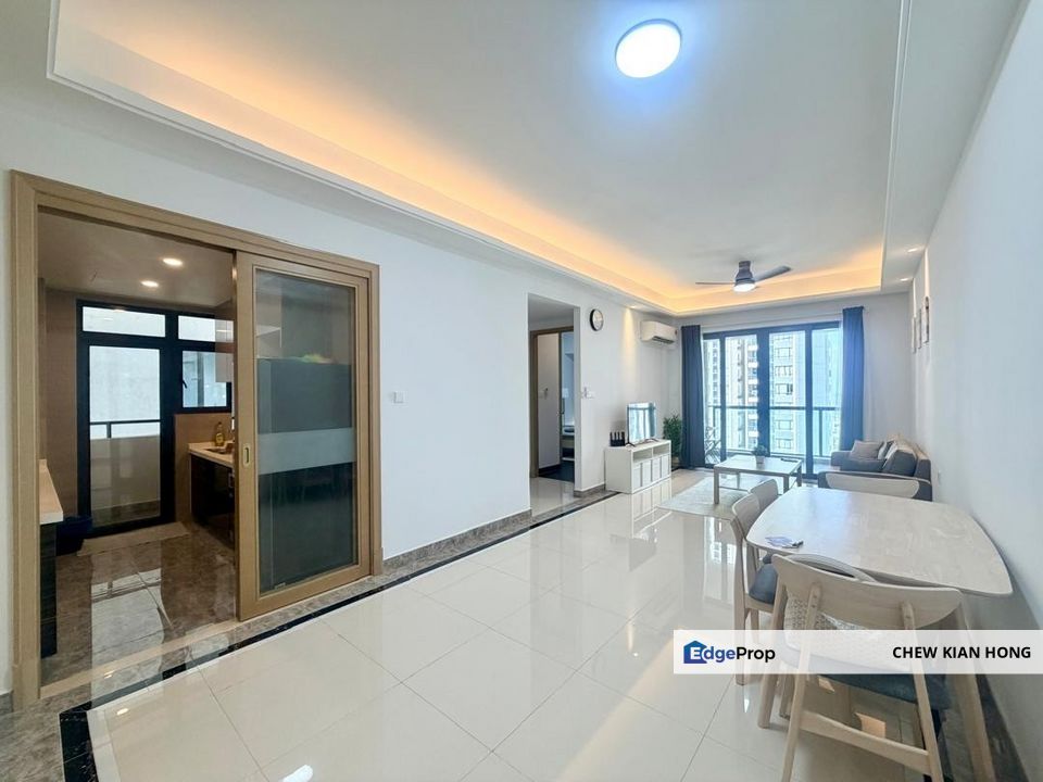 Johor Bahru Town R&F Apartment for Rent 2 Bedrooms Fully Furnished, Johor, Johor Bahru