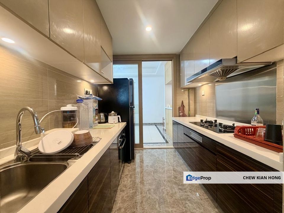 Johor Bahru Town R&F Apartment for Rent 2 Bedrooms Fully Furnished, Johor, Johor Bahru