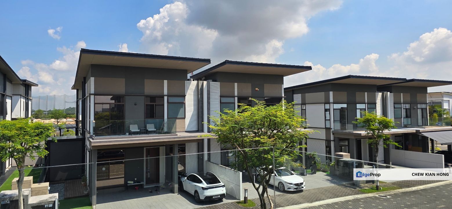 Sunway Iskandar Puteri Double Storey Semi D For Sale Ready Unit Developer Unit, Johor, 