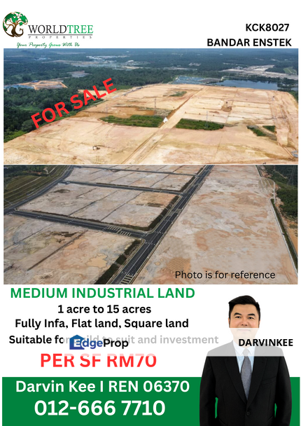 SEPANG,BANDAR ENSTEK, SENDAYAN INDUSTRIAL LAND FOR SAE, Negeri Sembilan, Nilai
