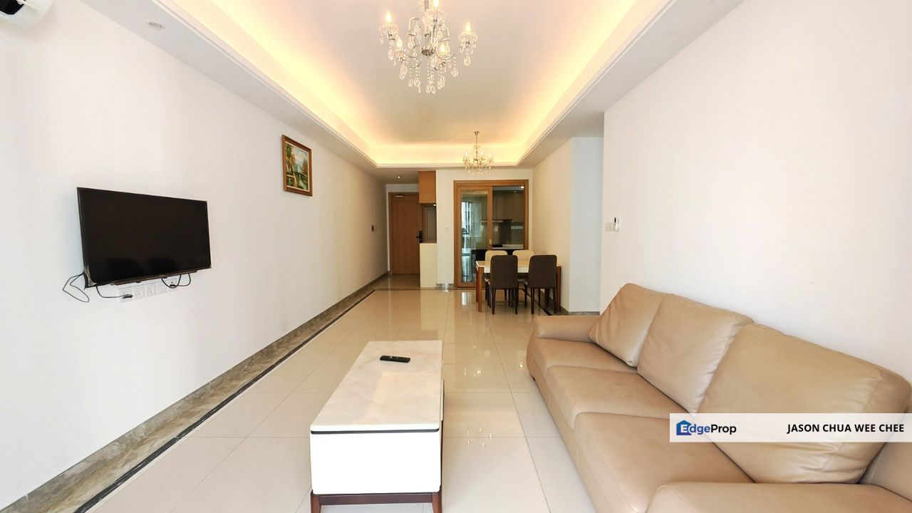 Apartment R&F Princess Cove For Sales - High Floor Seaview Fully Renovated & Furnished!, Johor, Johor Bahru