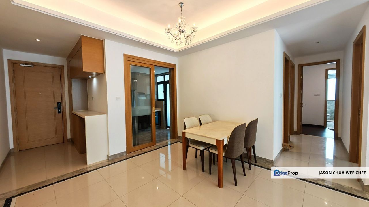 Apartment R&F Princess Cove For Sales - High Floor Seaview Fully Renovated & Furnished!, Johor, Johor Bahru