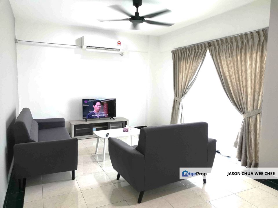 Casa Tebrau Seri Palma Johor Bahru Condominium Renovated & Fully Furnished for Rent, Johor, Johor Bahru