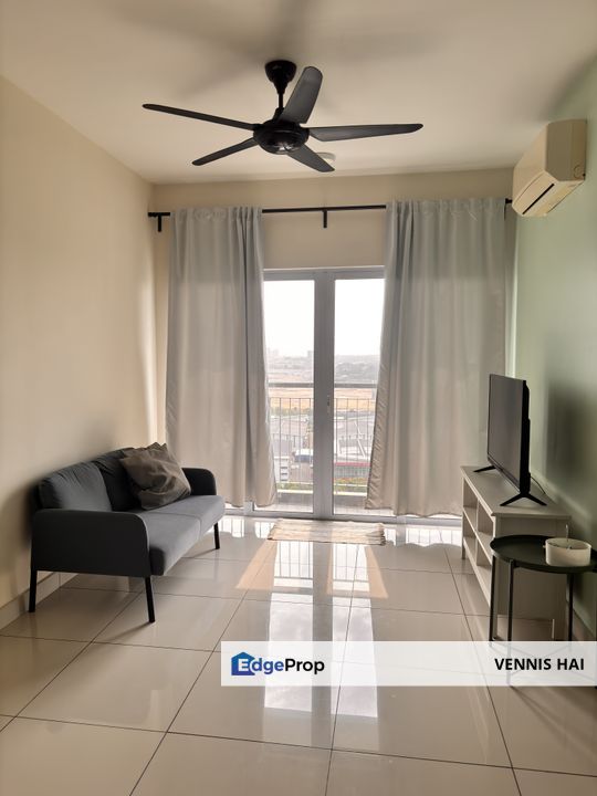 Fully furnish with water filter and washing machine fridge below market rental , Selangor, Puchong