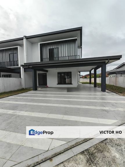 FOR SALE, Brand New Ava Grove Double Storey Semi Detached, Jalan Datuk Temenggong Tan Meng Chong, Stapok, Kuching, Nearby School,, Sarawak, Kuching