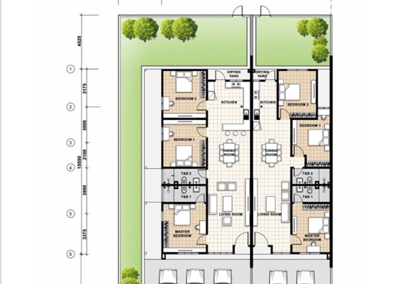 ✨ FULL LOAN✨Matang Vista, Super Long Built-Up Single Storey Terrace House  ‼️ Only 48 Exclusive Units Available!