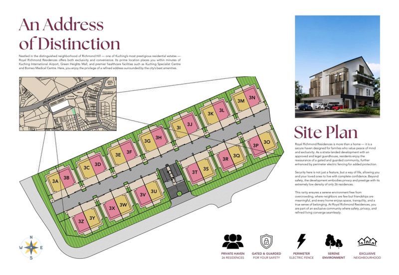 Discover this elegant 3.5-storey Semi-D with large built-up and a private home lift — where generous space meets ultimate convenience.