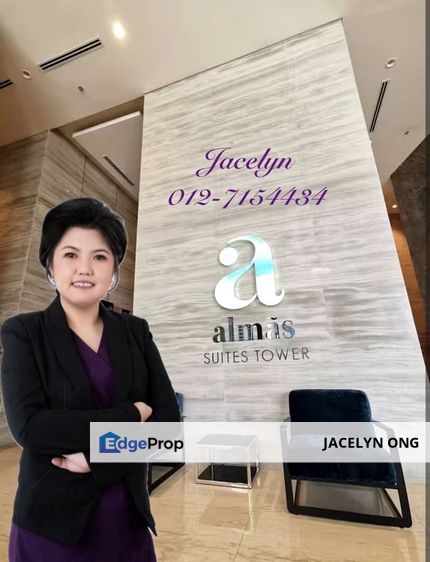Almas Suites Studio | RM348k | Airbnb Tenanted till 2027 | Freehold, Johor, 