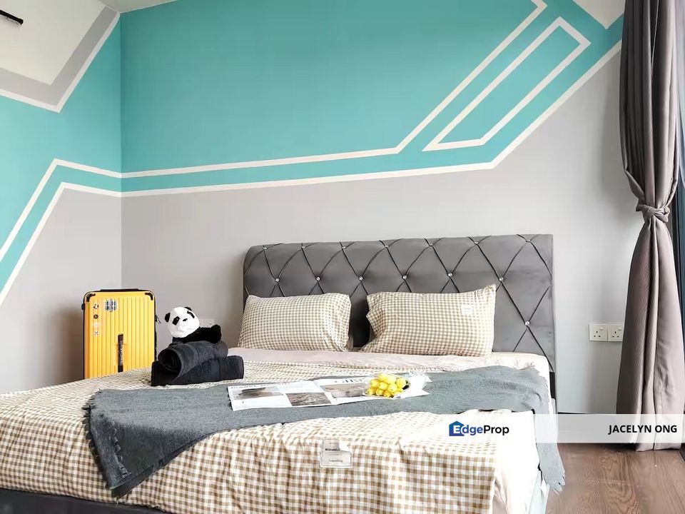 Almas Suites Studio | RM348k | Airbnb Tenanted till 2027 | Freehold, Johor, 