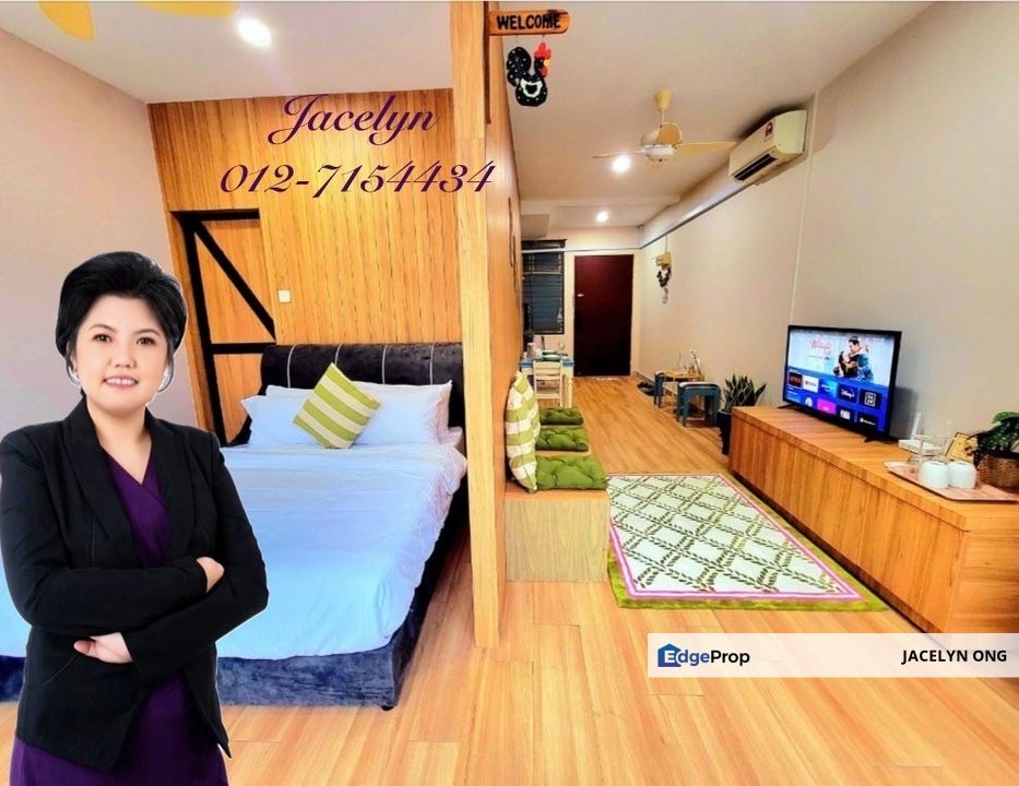 For Rent | Palazio | Studio | 484sqft | High Floor | Pool View｜RM1600, Johor, Johor Bahru