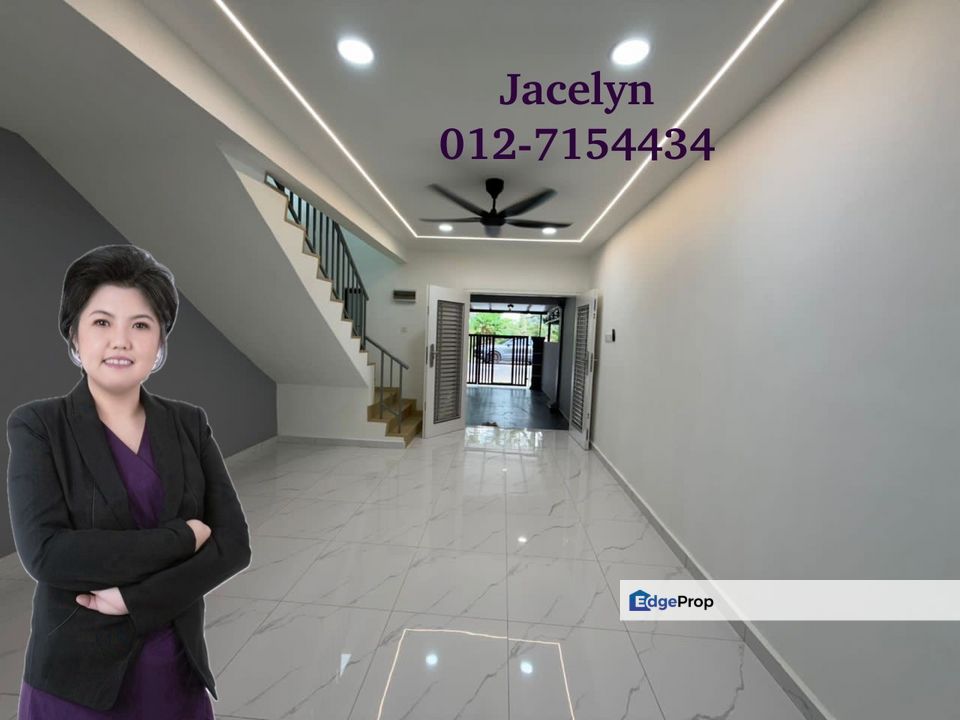 For Sale | Taman Seri Orkid | Double Storey Low Cost | Fully Renovated | 3R2B | RM418k, Johor, Skudai